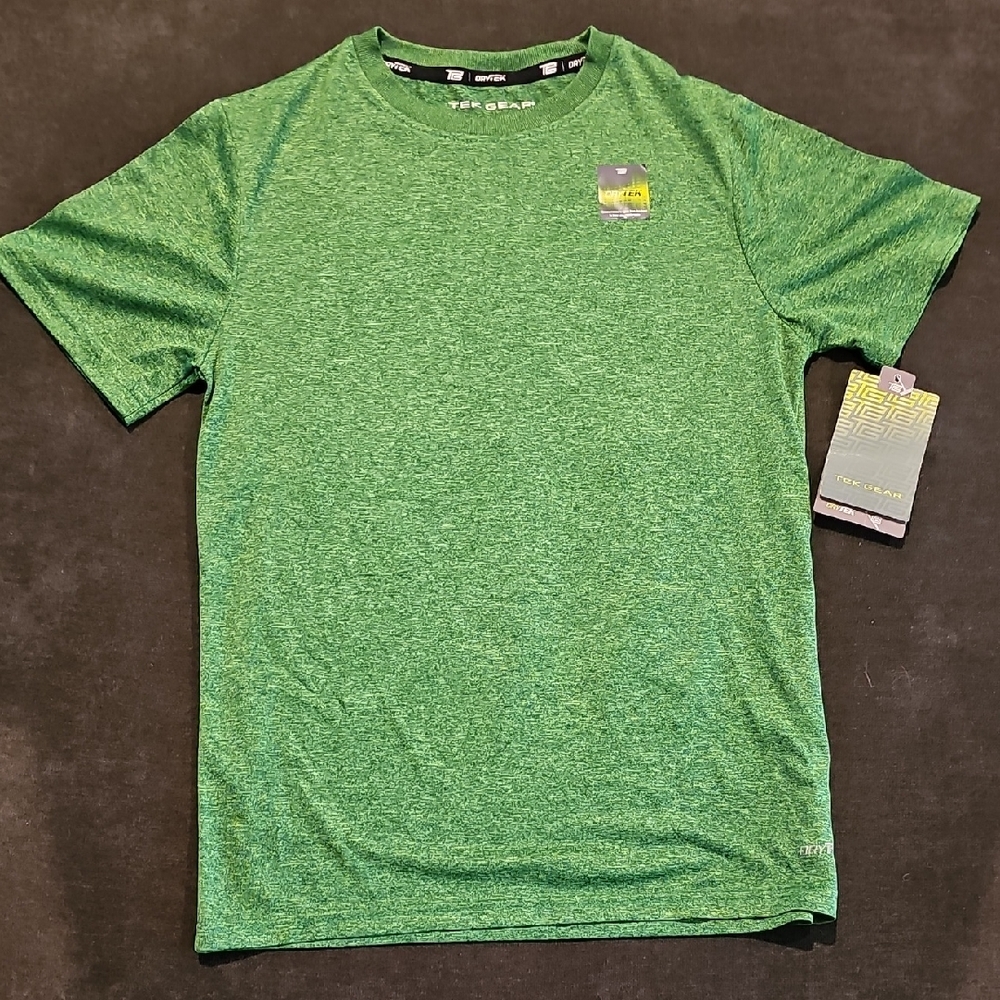 B1G1! NWT Tek Gear DryTek Green Performance Shirt